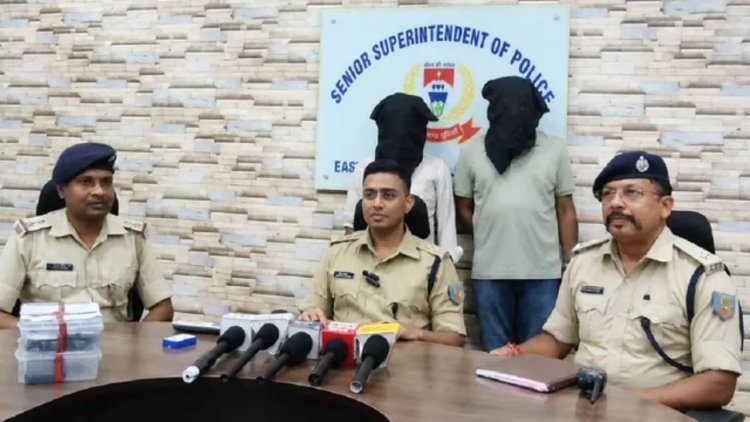 जमशेदपुर: निखार हत्याकांड के बाद फिर खूनी गैंगवार की साजिश, गणेश सिंह गैंग के सदस्य को मारने आए यूपी के 2 शूटर गिरफ्तार