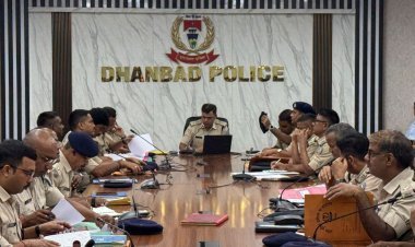 धनबाद में दुर्गा पूजा पर हाई अलर्ट, SSP प्रभात कुमार का बड़ा एक्शन प्लान