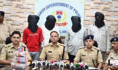 Jamshedpur:  जुगसलाई में  फायरिंग-डकैती की साजिश नाकाम, 2 शूटर समेत 4 गिरफ्तार