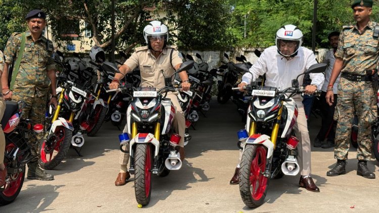 Dhanbad : धनबाद पुलिस को मिलीं 45 नई बाइक, 192 बाइकों से बढ़ेगी पेट्रोलिंग