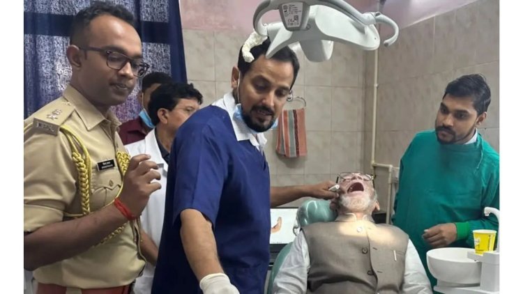 Jharkhand : राज्यपाल संतोष गंगवार ने रांची सदर अस्पताल में कराया दांतों का इलाज